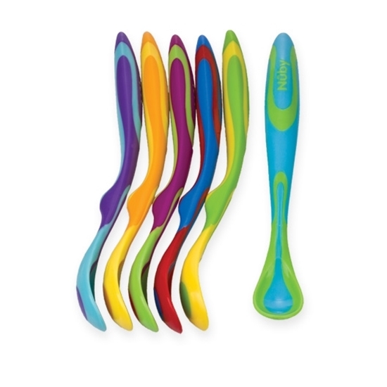 Picture of 6pk Fun Grip Weaning Spoons