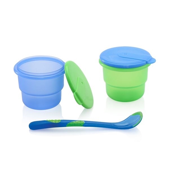 Picture of 4pk Storage Bowls with Feeding Spoon 