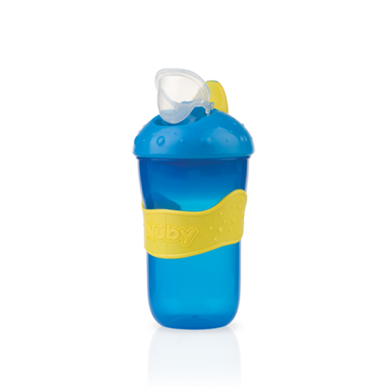 Imagen de Vaso pitillo antiderrame doble flujo boquilla suave 270 ml