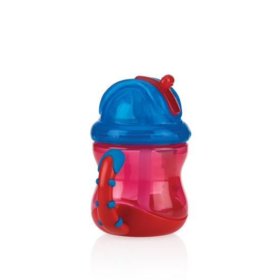 No-Spill Flip-It Cup With Handles – Red - Mybabykw