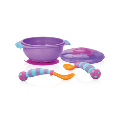 Imagen de Wacky Ware™ Suction Bowl Feeding Set