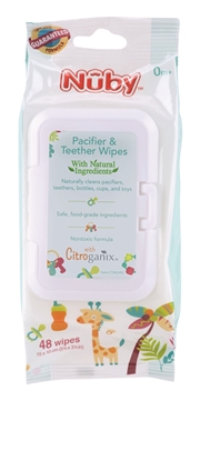 Picture of Citroganix Pacifier & Teether Wipes 48pk