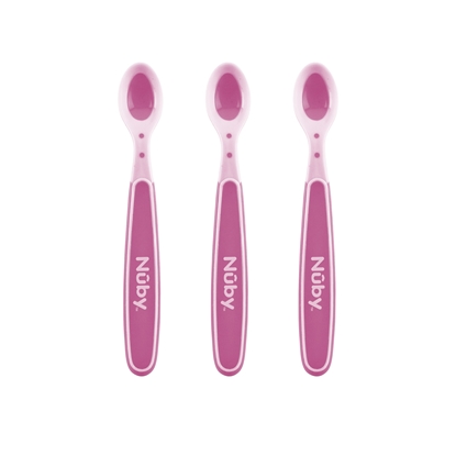 Picture of Hot Safe Spoons 3pk Pink